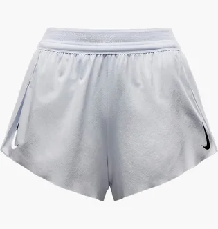 Шорти жіночі Nike Aeroswift Dri-Fit Adv Mid-Rise Brief-Lined 3 Running Shorts White FN2328-085