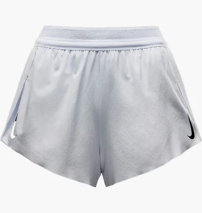 Шорти жіночі Nike Aeroswift Dri-Fit Adv Mid-Rise Brief-Lined 3 Running Shorts White FN2328-085