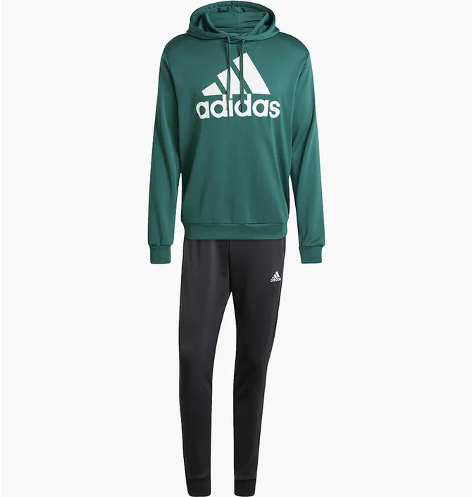 Спортивний костюм чоловічий Adidas French Terry Hooded Green/Black IP3115