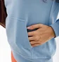 Худи женское Helly Hansen Logo Hoodie Light Blue 33978-627