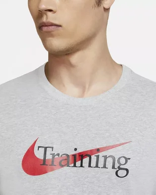 Футболка мужская Nike Dfc Tee Sw Training Grey CZ7989-063