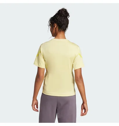 Футболка женская Adidas Z.N.E. Sportswear Yellow JC5400