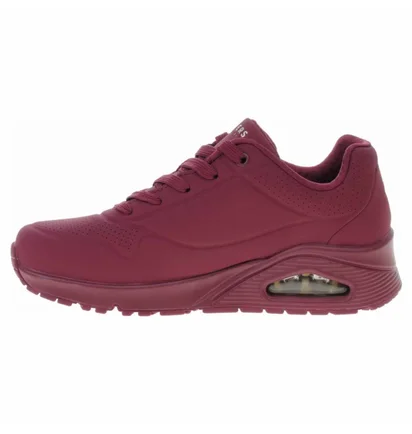 Кросівки жіночі Skechers Uno Stand On Air Plum Bordo 73690-PLUM