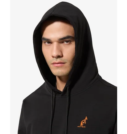 Худи мужское AUSTRALIAN City Fleece-Slam Hoodie Black LSUFE0018-003
