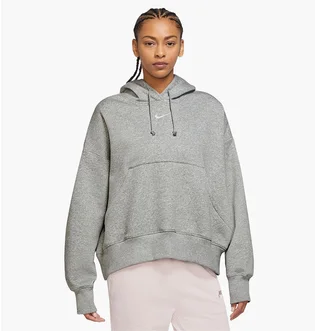 Худі жіноче Nike Sportswear Phoenix Fleece Over-Oversized Hoodie Grey Dq5858-063