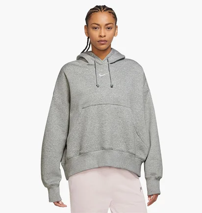 Худі жіноче Nike Sportswear Phoenix Fleece Over-Oversized Hoodie Grey Dq5858-063