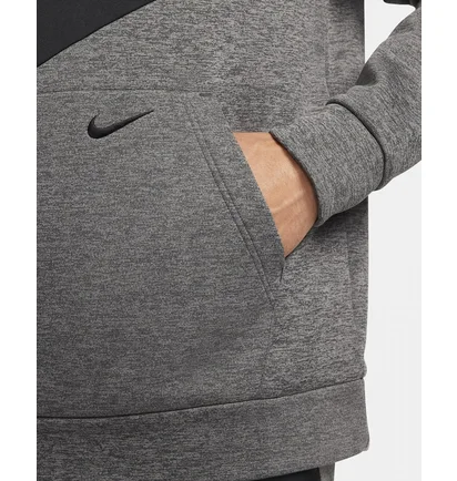 Худи мужское Nike M Nk Tf Hd Po Swoosh Grey Dq5401-071