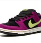 Кроссовки унисекс Nike Sb Dunk Low Black/Violet BQ6817-501
