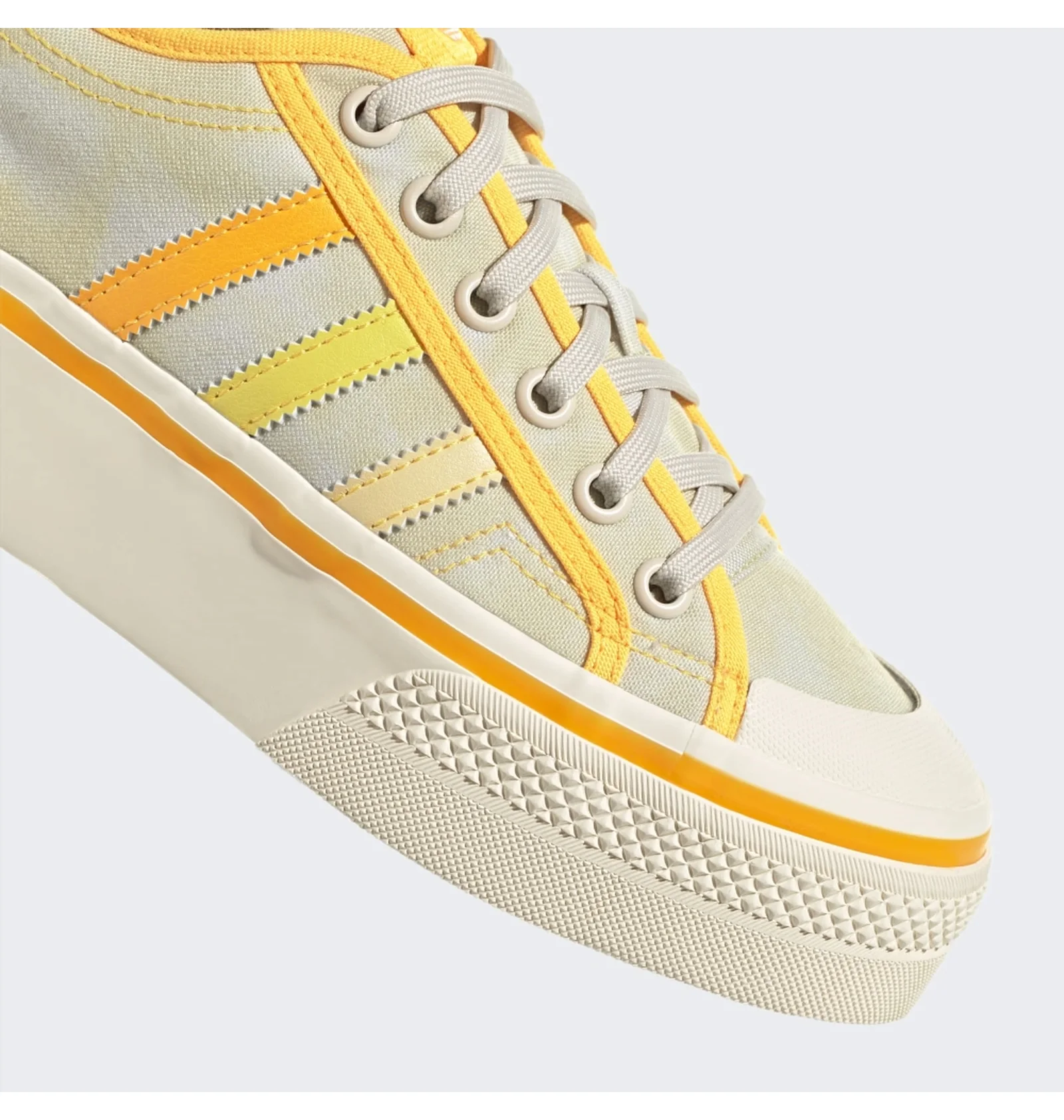 ᐉ Кроссовки женские Adidas Nizza Platform Shoes Yellow Gx4607