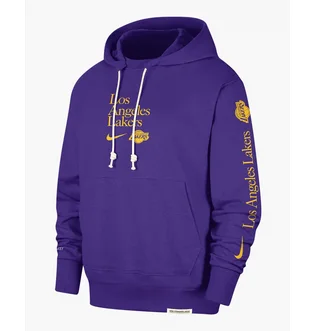 Худи мужское Nike Los Angeles Lakers Standard Issue Courtside Dri-Fit Nba Hoodie Violet FD8594-504
