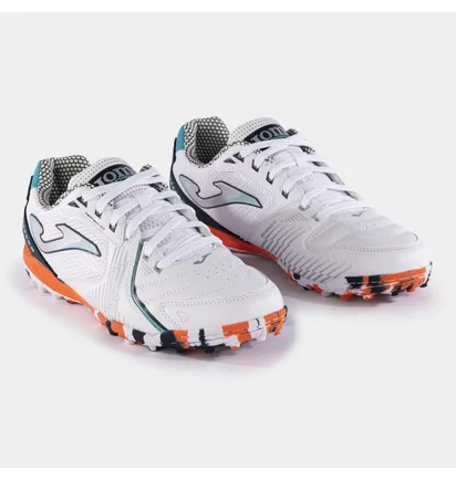 Футзалки мужские Joma Dribling 2432 Orange Turf White DRIW2432TF