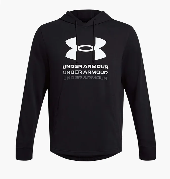 Худі чоловіче Under Armour Rival Terry Graphic Black 1386047-001