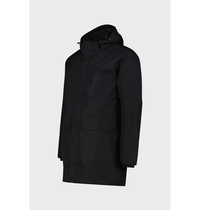 Парка мужская CMP Zip Hood Feel Warm Black 35K3737-U901
