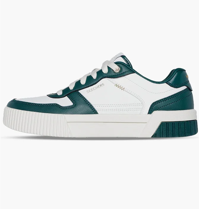 Кроссовки женские Skechers Jade - Best In Class White/Green 185098-WGR