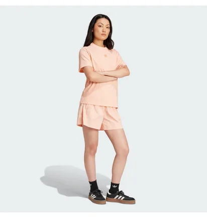 Футболка женская Adidas Essentials Wide Rib Beige JD1489