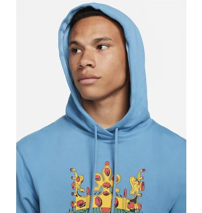 Худи мужское Nike Lj M Nk Df Hoodie Po Blue DA6711-469