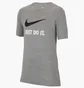 Футболка детская Nike Swoosh Grey AR5249-063
