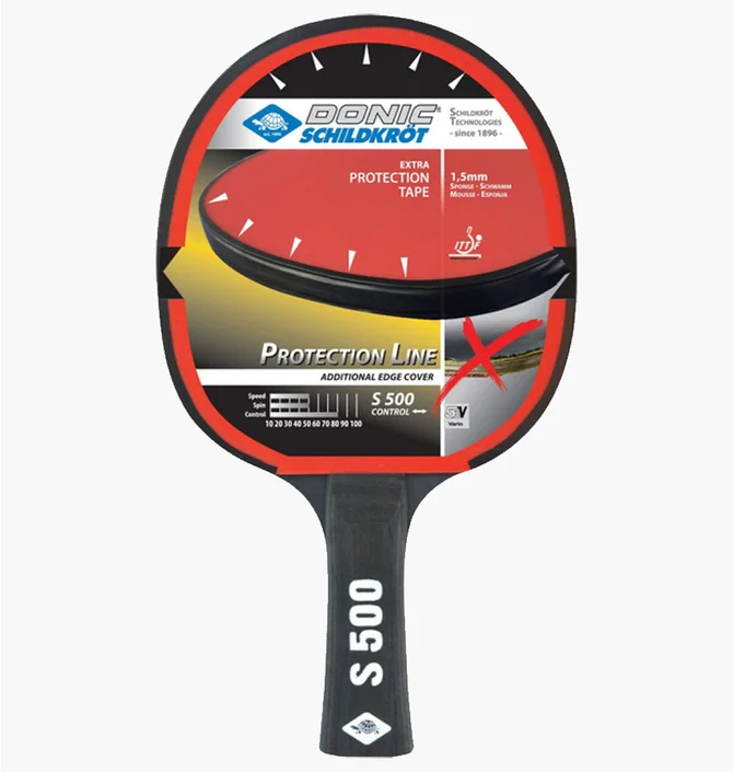 Ракетка для настольного тенниса Donic Protection Line 500 Black 713055
