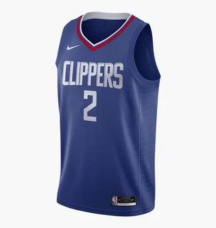 Майка чоловіча Nike Kawhi Leonard Clippers Icon Edition 2020 Nba Swingman Jersey Blue CW3668-402