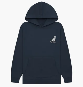 Худі чоловіче RipNDip Man I Love Felines Blue RNDSUM24130