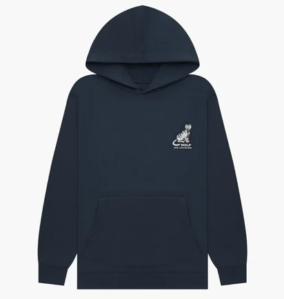 Худі чоловіче RipNDip Man I Love Felines Blue RNDSUM24130