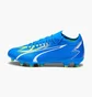 Бутсы унисекс Puma Ultra Match Fg/Ag Blue 107347-03