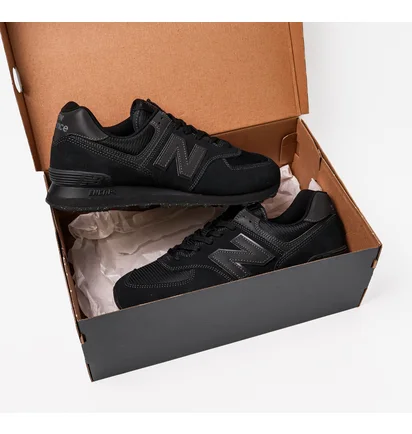 Кросівки чоловічі New Balance 574 Classic Gl Black ML574EVE