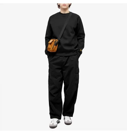 Свитшот мужской Carhartt Chase Sweat Black I033660-00FXX