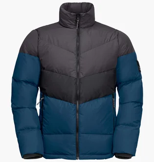 Пуховик чоловічий Jack Wolfskin 365 Fearless Down Puffer Black/Blue 1206421-1134