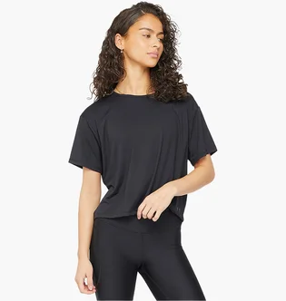 Футболка жіноча Under Armour Womens Motion Short Sleeve T-Shirt Black 1379178-001