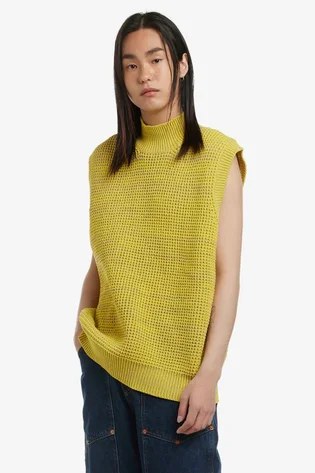 Жилетка жіноча Cav Empt Rib Ziggurat Yellow CES23KN03