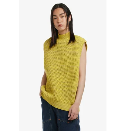 Жилетка жіноча Cav Empt Rib Ziggurat Yellow CES23KN03