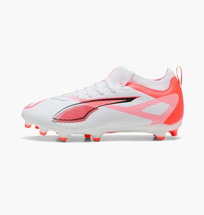 Бутси дитячі Puma Ultra 5 Match Fg/Ag White/Red 108167-01