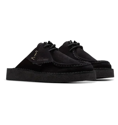 Тапочки жіночі Clarks Desert Nomad Black 26181109