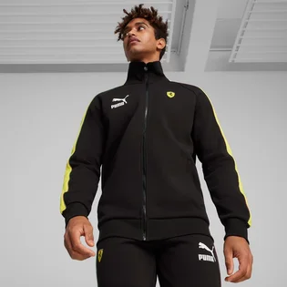Олімпійка чоловіча Puma Scuderia Ferrari Race Iconic T7 Motorsport Jacket Black/Yellow 625198-01