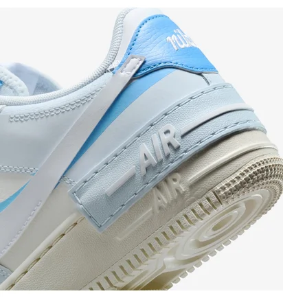 Кроссовки женские Nike Air Force 1 Light Blue DZ1847-400