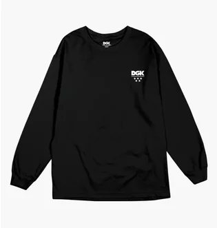 Лонгслів чоловічий DGK All Star Mini Logo Black PTL-1223-005
