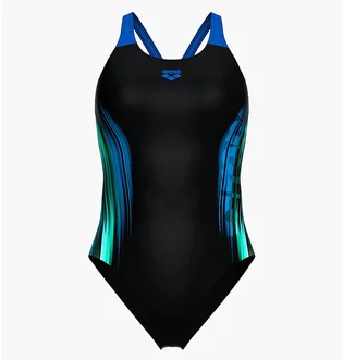 Купальник женский Arena Breath Swimsuit V Back Lb 38 Black 008330-580