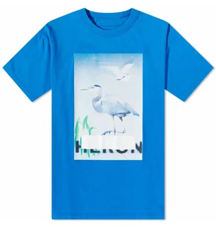 Футболка мужская Heron Preston Censored Tee Blue HMAA032S23JER0024540