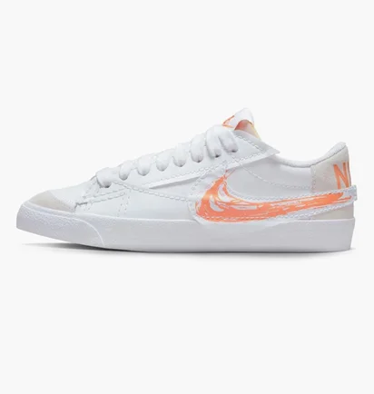 Кросівки унісекс Nike Blazer Low 77 Jumbo Scribble Swoosh White Dx2648-100
