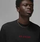Футболка чоловіча Air Jordan Wordmark Mens T-Shirt. Black Dv6465-010