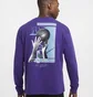 Лонгслів чоловічий Nike T-Shirt Max90 Violet HF6195-504