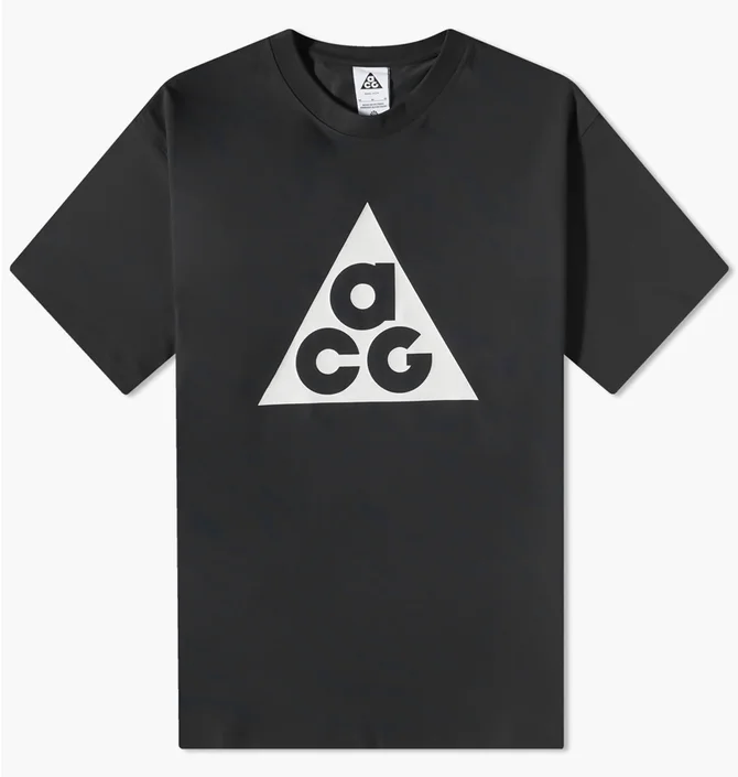 Футболка мужская Nike Acg Big Logo Tee Black DJ3644-010