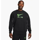 Свитшот мужской Nike M Nsw Air Ft Crew Black DQ4205-011
