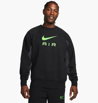 Свитшот мужской Nike M Nsw Air Ft Crew Black DQ4205-011