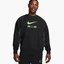 Свитшот мужской Nike M Nsw Air Ft Crew Black DQ4205-011