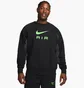 Свитшот мужской Nike M Nsw Air Ft Crew Black DQ4205-011