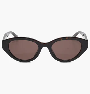 Солнцезащитные очки женские Gucci Black/Brown GG2105SA-002-52