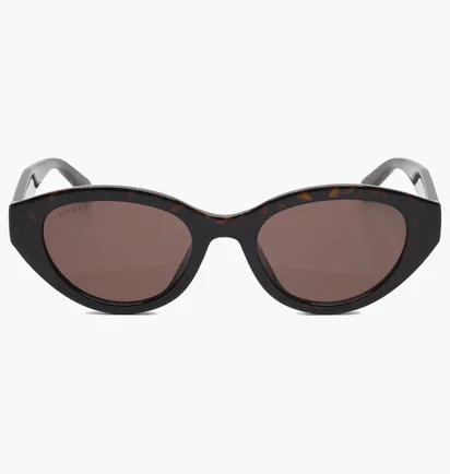 Солнцезащитные очки женские Gucci Black/Brown GG2105SA-002-52