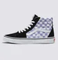 Кеди унісекс Vans Sk8-Hi Floral Check Black/Violet VN0007NSO95